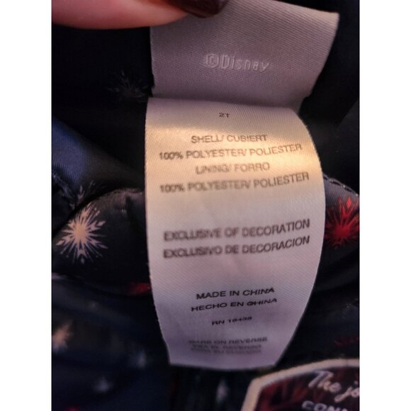 Disney Frozen Girls Puffer Vest Size 2T - Picture 3 of 3